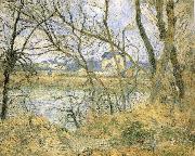 Camille Pissarro, Pang plans spring Schwarz